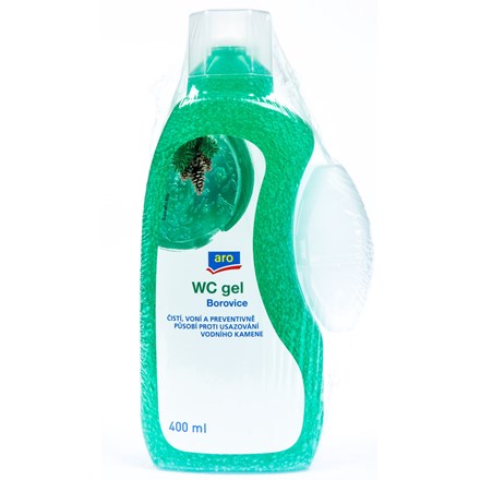 aro WC gel borovice 2 x 400 ml