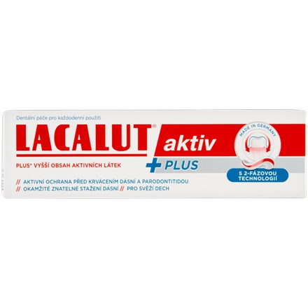 LACALUT Aktiv Plus zubní pasta 75 ml