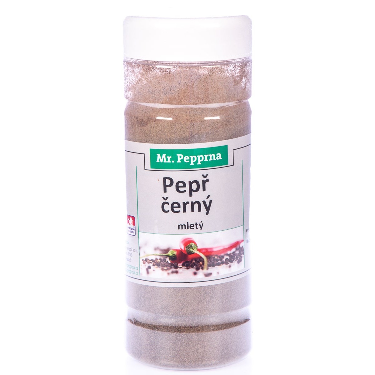 Mr. Pepprna Pepř černý mletý 530 g