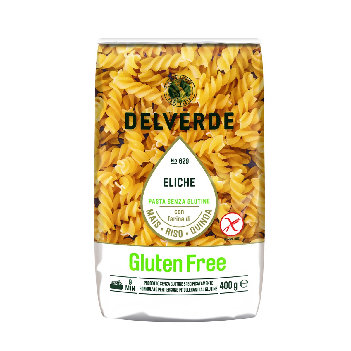 DELVERDE Eliche bez lepku 400 g