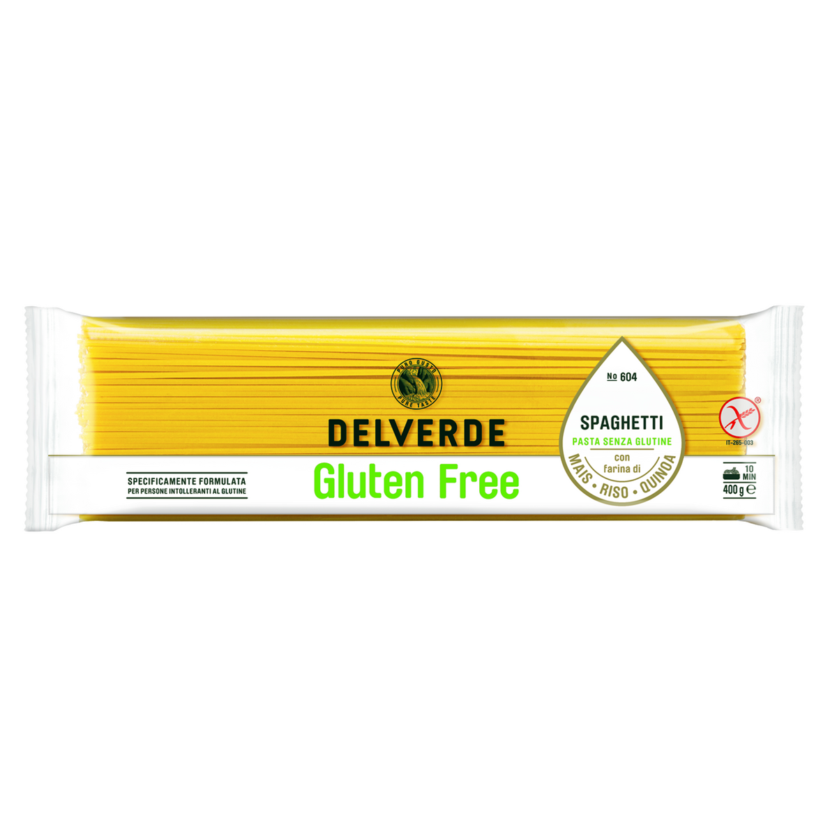 DELVERDE Spaghetti bez lepku 400 g (obrázek 2)