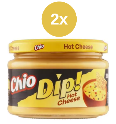 Chio dips hot cheese 2x200g