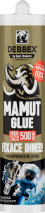 Lepidlo Den Braven MAMUT GLUE High Tack černé 290 ml