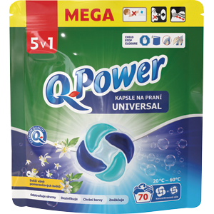 Q-Power Prací kapsle Universal 5v1 70 PD