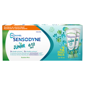 Sensodyne ZP (2x75ml/fol) Junior 6-12