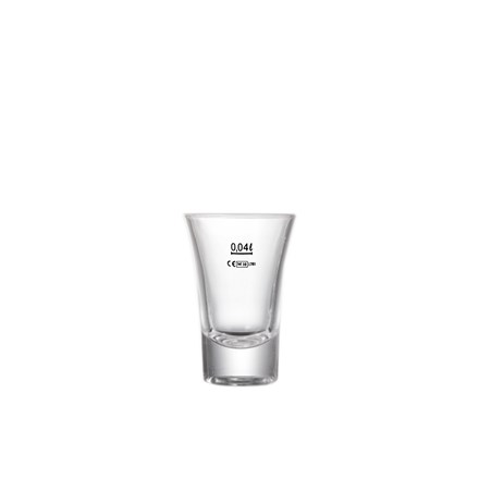 B.BOHEMIAN Panák s cejchem SLIM CE 4 cl 6 ks