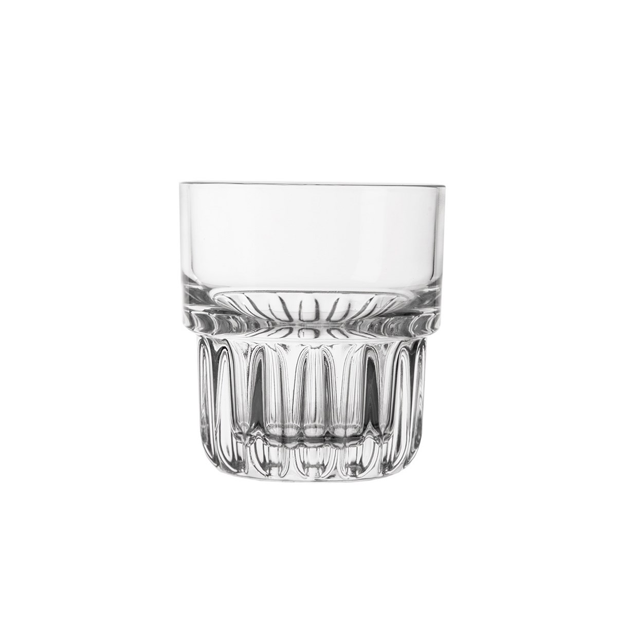 Skleničky - stohovatelné, Uni, 0,2 l, 12 ks