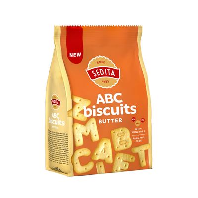 SEDITA ABC Biscuits Butter/máslo 170 g