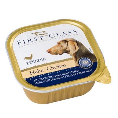 FIRST CLASS Paštika drůbeží pro psy 22 x 150 g