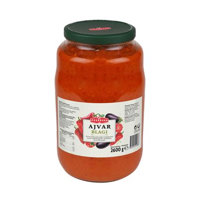 PODRAVKA Ajvar jemný 2,6 kg