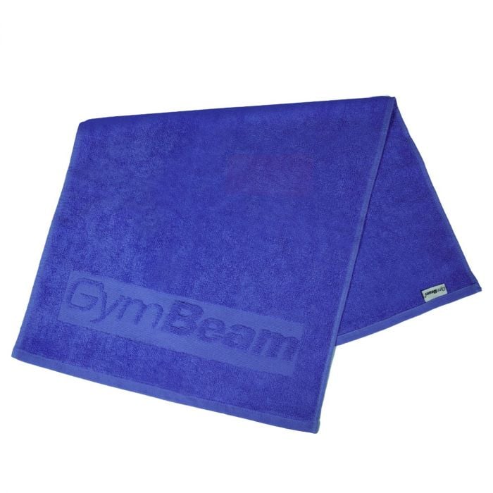 Ručník do fitka modrý - GymBeam
