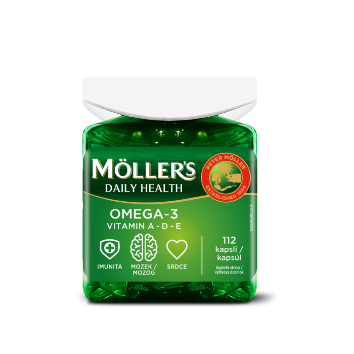 GymBeam Omega-3 Double - Möller‘s