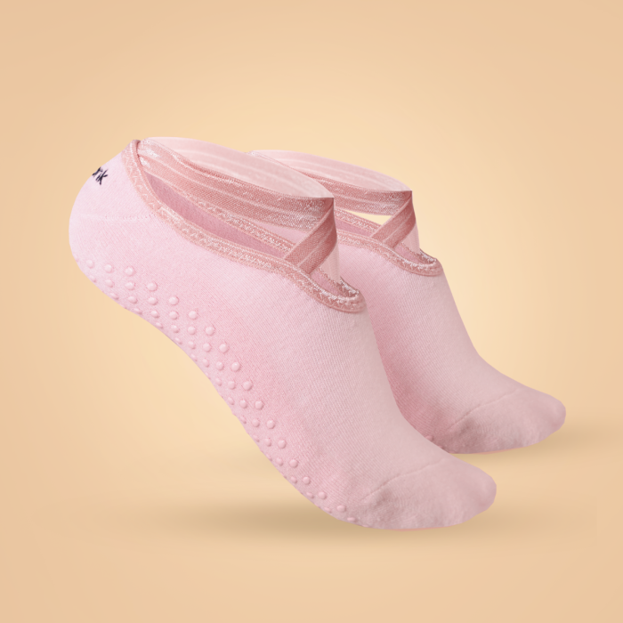 Ponožky Grip Yoga Pink - BeastPink