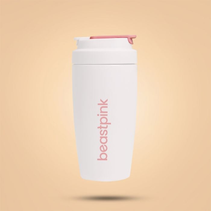 Termohrnek 500 ml White - BeastPink