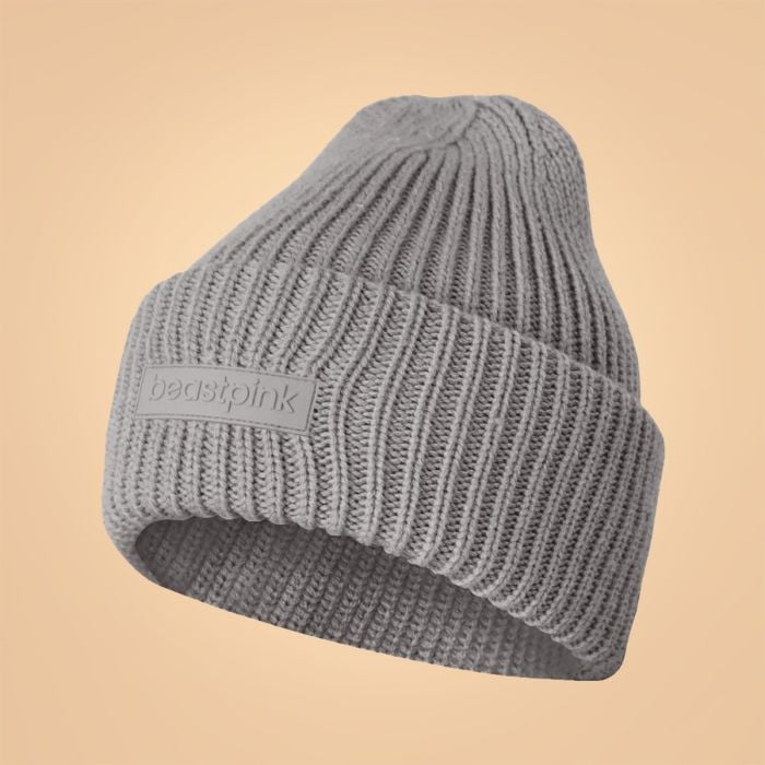 Zimní čepice Beanie Grey - BeastPink