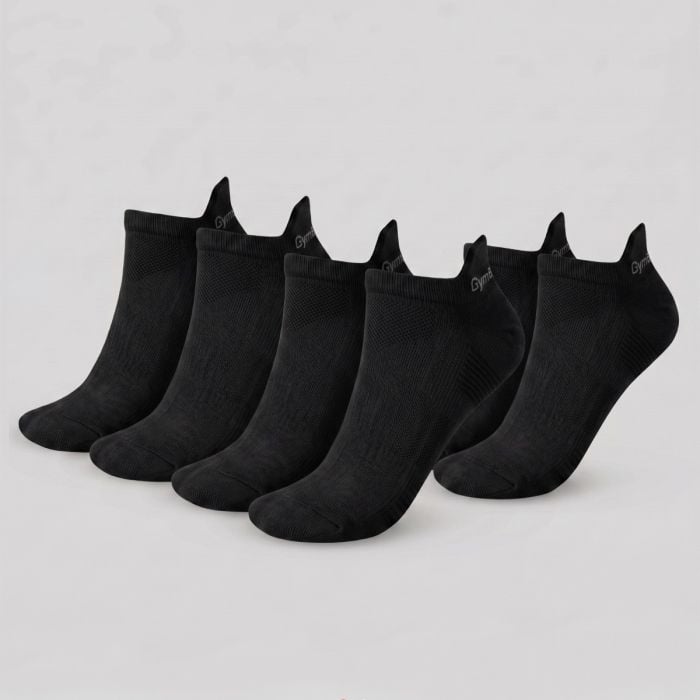 Ponožky Tab 3Pack Black - GymBeam