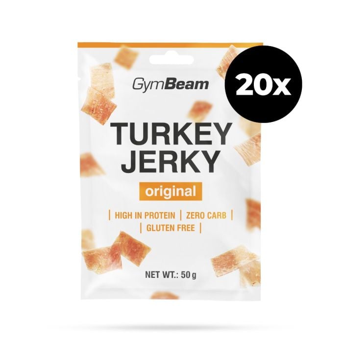 Sušené maso Turkey Jerky - GymBeam