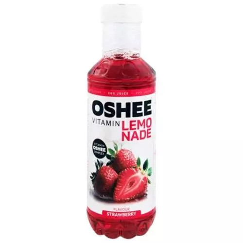 Oshee vitamínová limonáda jahoda 555ML