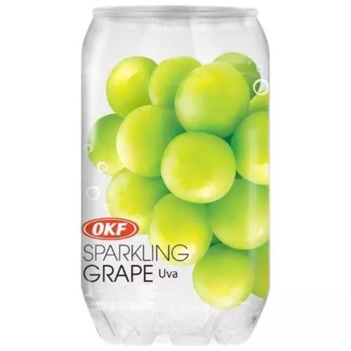 OKF sparkling drink grape 350ML