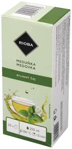 RIOBA Čaj meduňka 30 g