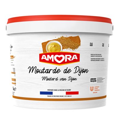 AMORA Hořčice dijonská ostrá 5 kg