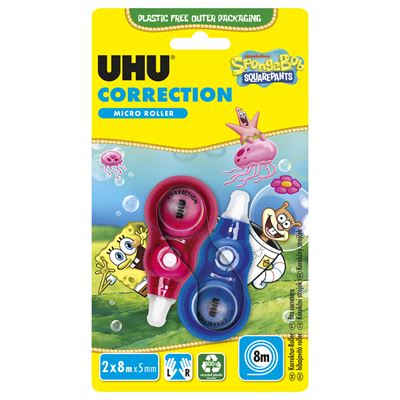 UHU Correction Roller 2 x 5 mm x 8 m 1 ks
