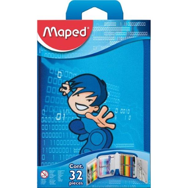 Maped Penál Tattoo plný 1 ks