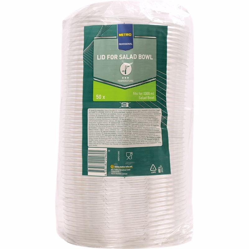 METRO PROFESSIONAL Víčko miska 1300 ml 50 ks