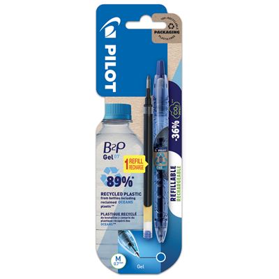 PILOT B2P Roller Gel 0,7mm modrý  náplň 1 ks