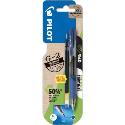 PILOT G-2 Premium Gel Roller 0,7mm 11 náplň modrá 1 ks