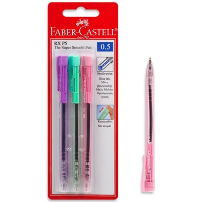 FABER-CASTELL KT RX 0,5 mm mix 3 ks