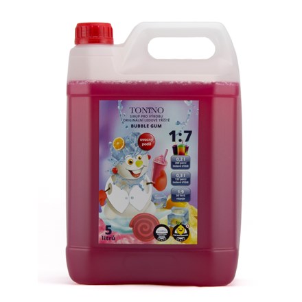 Tonino Ledová tříšť Bubble Gum 5 l