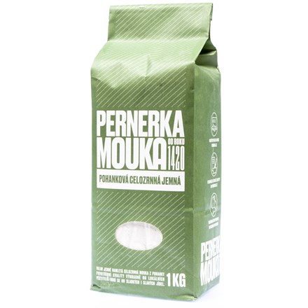 PERNERKA Mouka pohanková celozrnná 1 kg