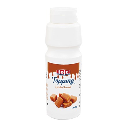 toje Topping příchuť karamel 1 kg