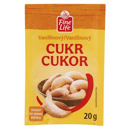 Fine Life Cukr vanilinový 40 x 20 g