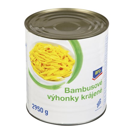 aro Výhonky Bambusu nudličky 2950 g
