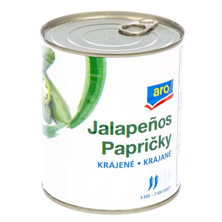 aro Jalapeňos krájené 740 g