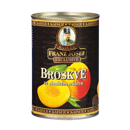 FRANZ JOSEF KAISER Broskve 4 x 425 ml