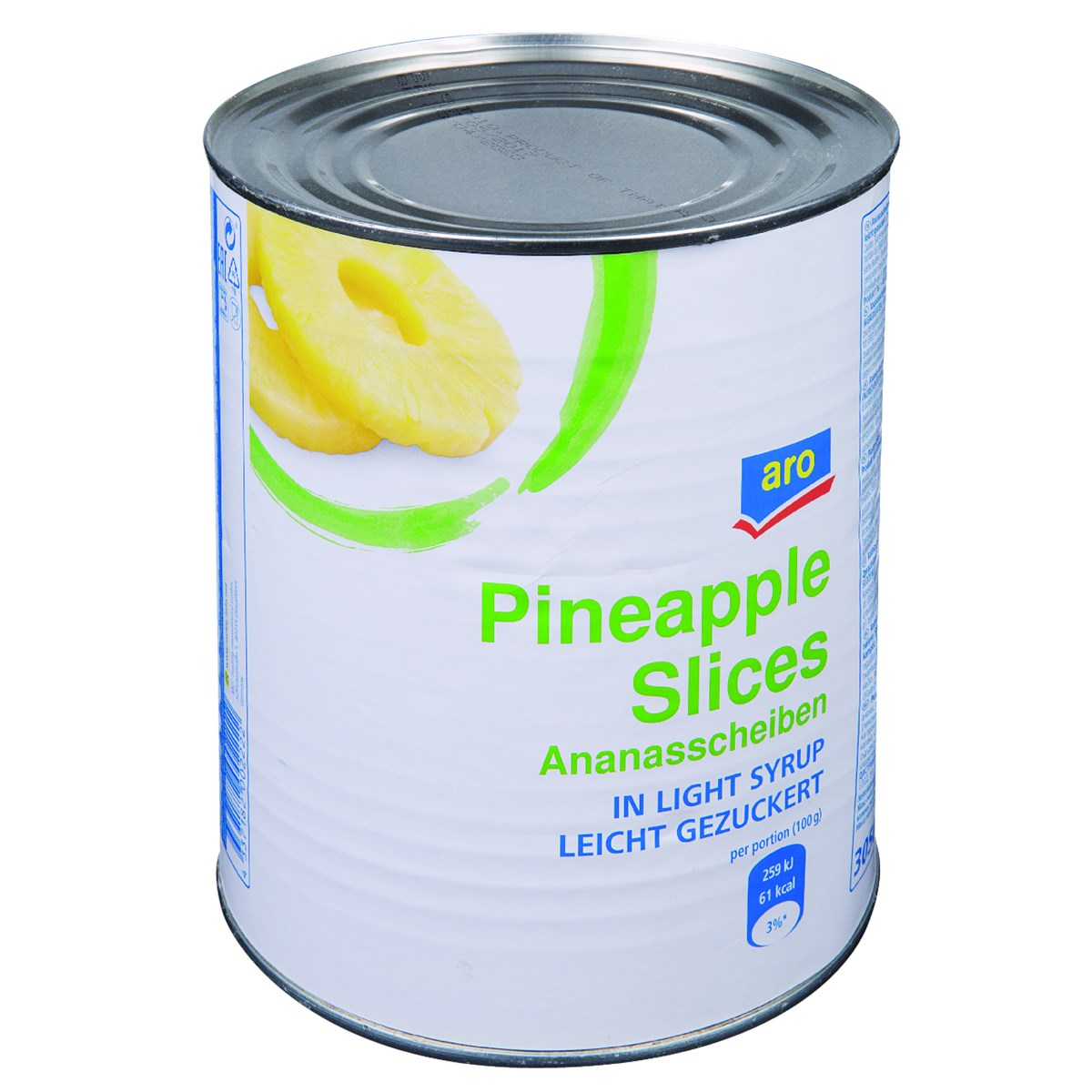 aro Ananas plátky 3 kg