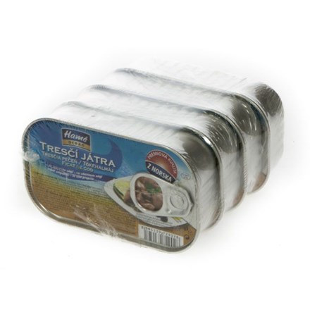 Hamé Tresčí játra 4 x 115 g
