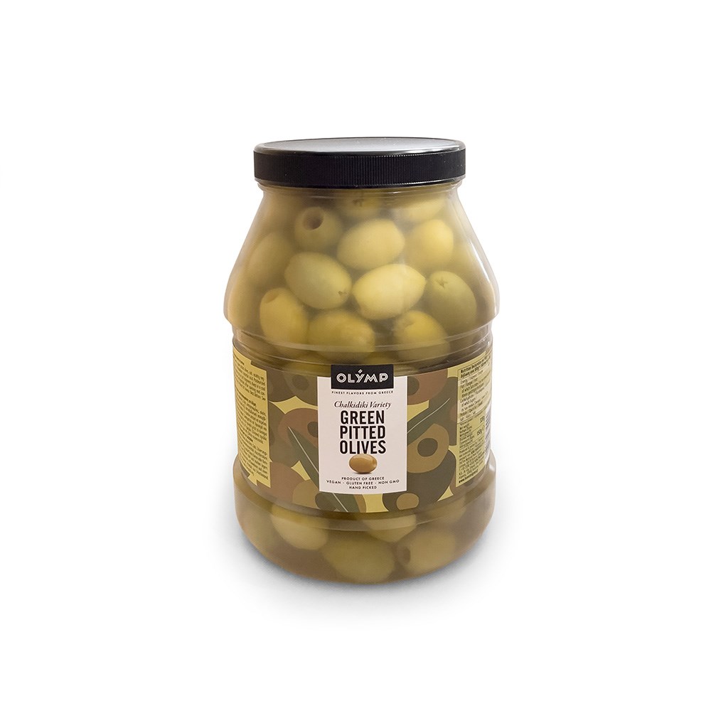 OLYMP Olivy zelené bez pecky 2300 g