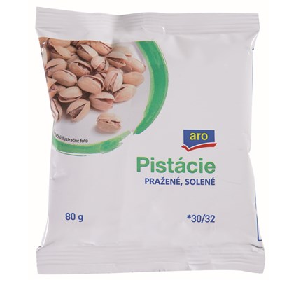 aro Pistácie pražené solené 12 x 80 g