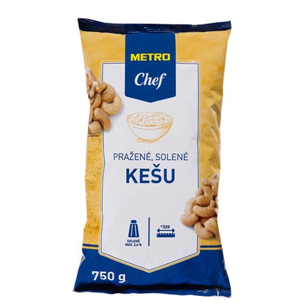 METRO Chef Kešu pražené solené 750 g