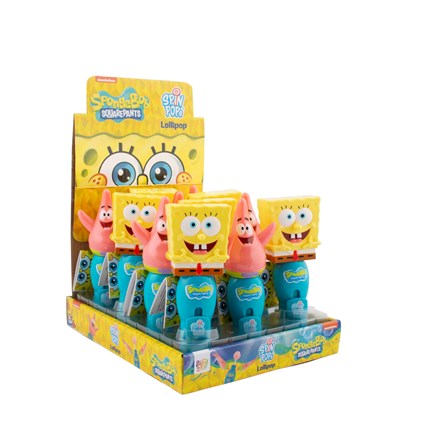 Sponge Bob Spin Pop 12 x 8 g