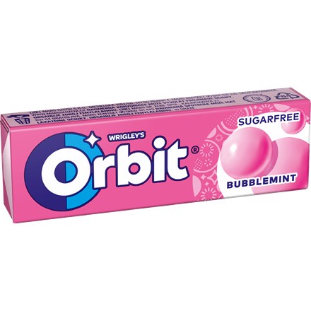 Orbit Bubblemint dražé 30 x 14 g