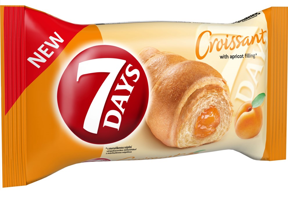 7Days Croissant s meruňkovou náplní