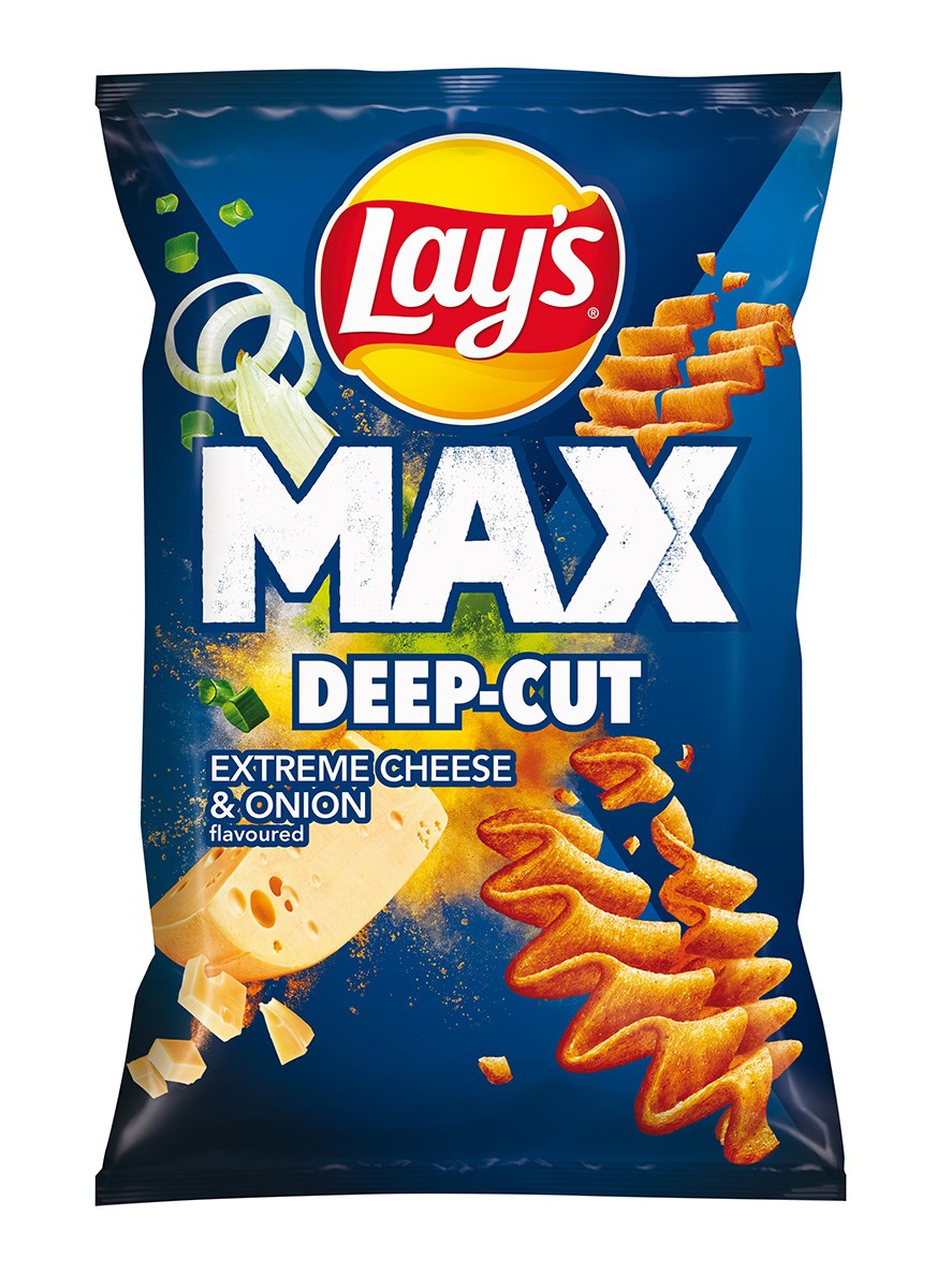Lay's Maxx sýr cibule chipsy 14 x 55 g