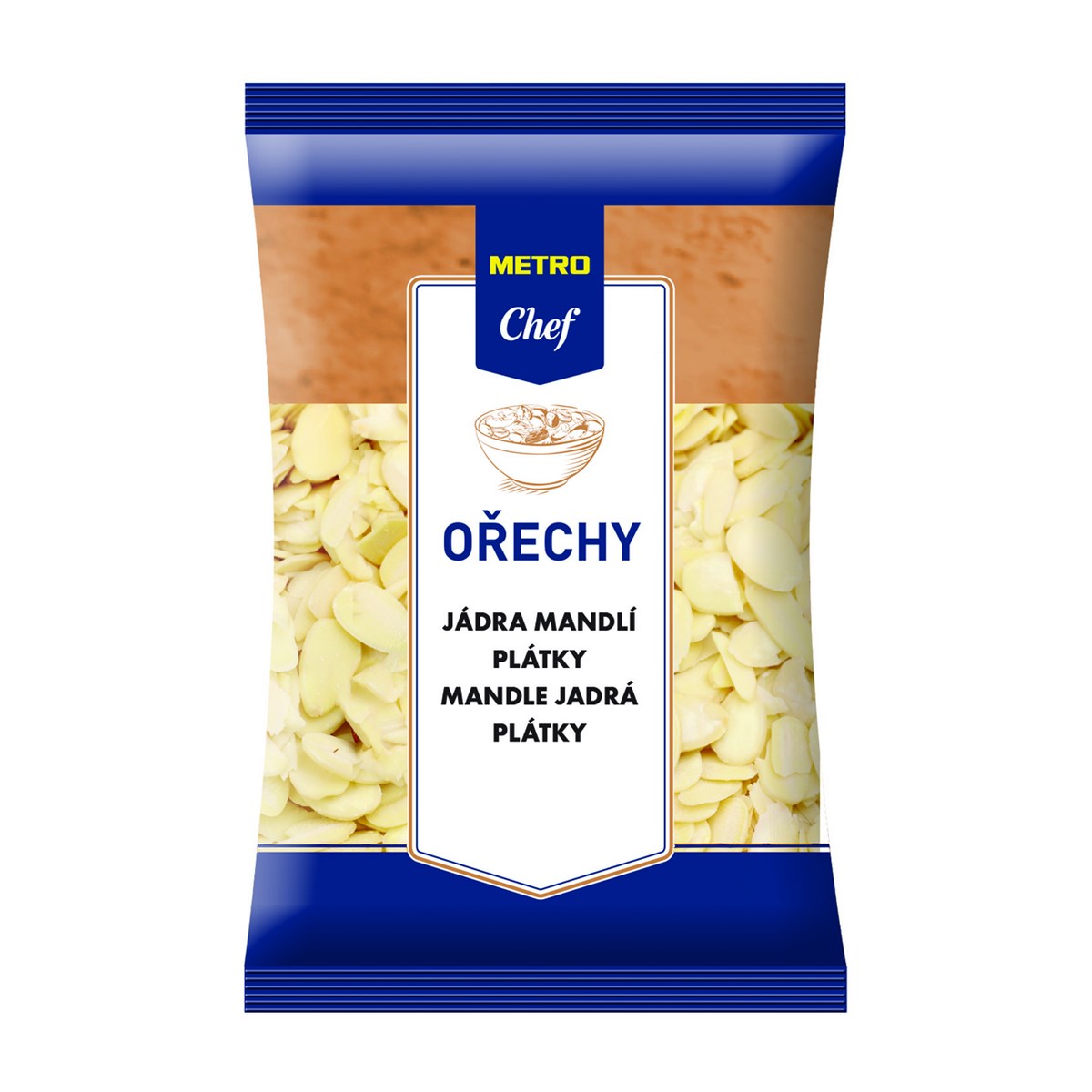 METRO Chef Mandle jádra plátky 220 g