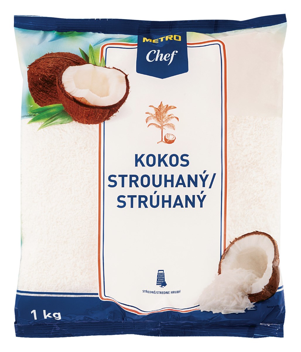 METRO Chef Kokos strouhaný 1 kg.