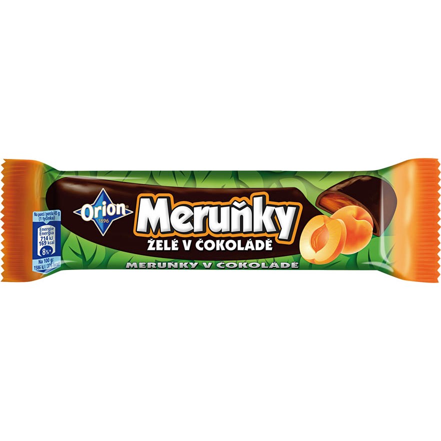 Orion Meruňka v čokoládě 48 x 45 g